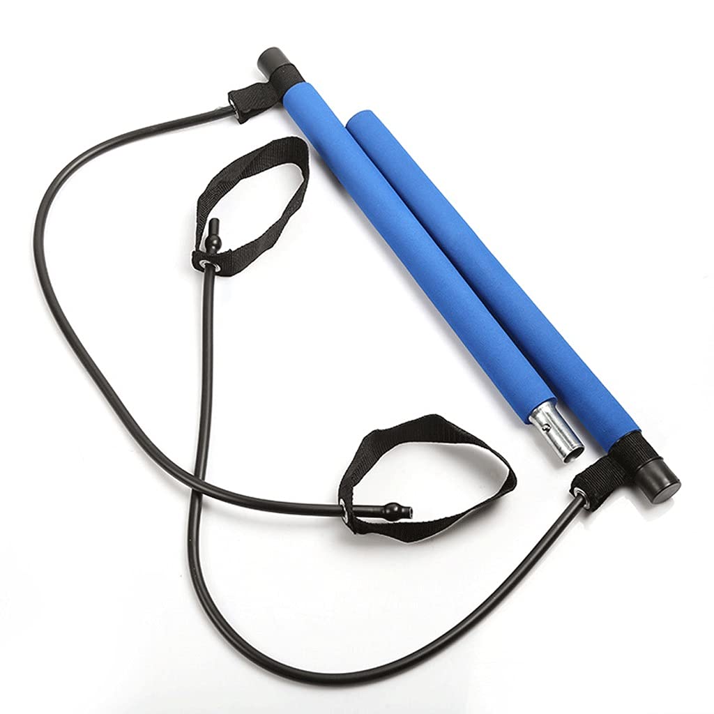 Barre de Pilates portable et tiges de tirage pour musculation douce à domicile