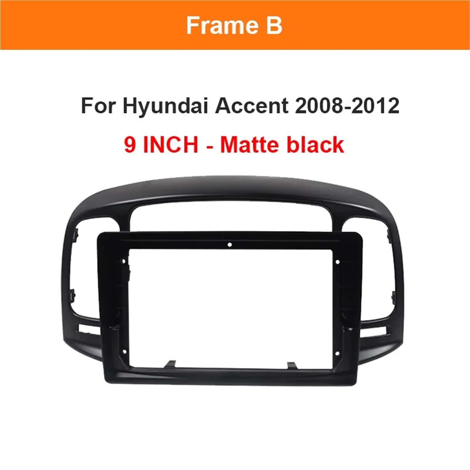 zaślepki radia Dla Hyundai Accent 2008-2011