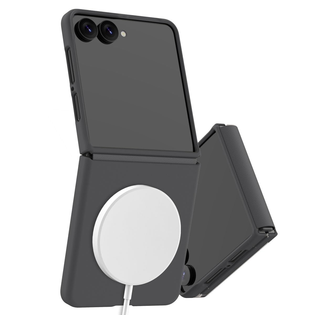 Amazon.co.jp: araree for Galaxy Z Flip8 ケース ヒンジ保護 薄型