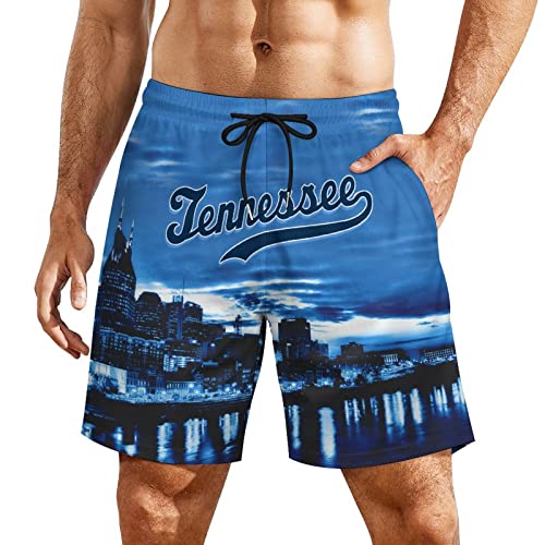 Custom Football Shorts for Men Youth City Nightview Sport Shorts Boardshorts Football Pants with Pockets Fans Gifts