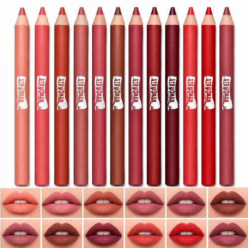 FORSEEKUP 12 Color Lip Liner Set