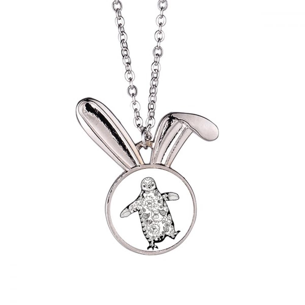 Collier pendentif pingouin original pour rompre la monotonie