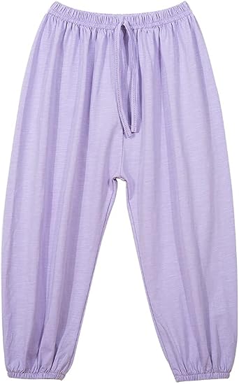 Baby Long Bloomers Soft Cotton Harem Pants for Boys Girls 12M-7T