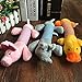 Aigou Juguete para Perros Pet Dog Cat Funny Fleece Durabilidad Plush Dog Toys Squeak Chew Sound Toy Fit For All Pets Elefante Pato Cerdo Juguetes De Peluche