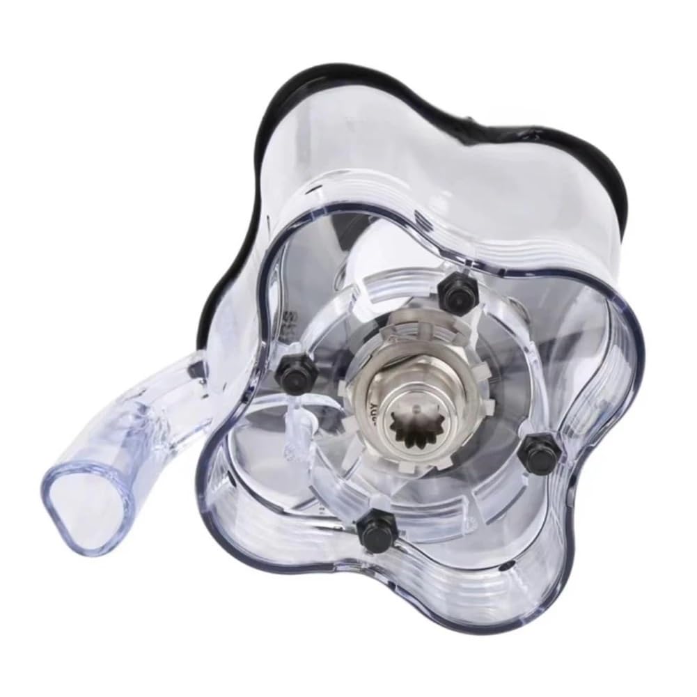 Mixerbecher, Mit Klingendeckel Auf Der Unterseite, Kompatibel for Hamilton Beach, HBH550, 650, 850 Mixer, Eisbrecher, Ju-Zubehör, Krug-Ersatzbecher