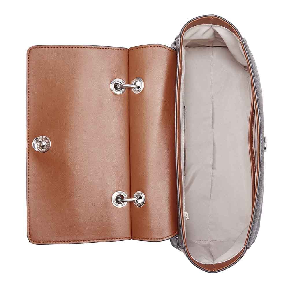 Justin West Native American Chieftain Cactus Feathers Embroidered Studded CCW Concealed Carry Shoulder Purse Handbag (Beige messenger only)