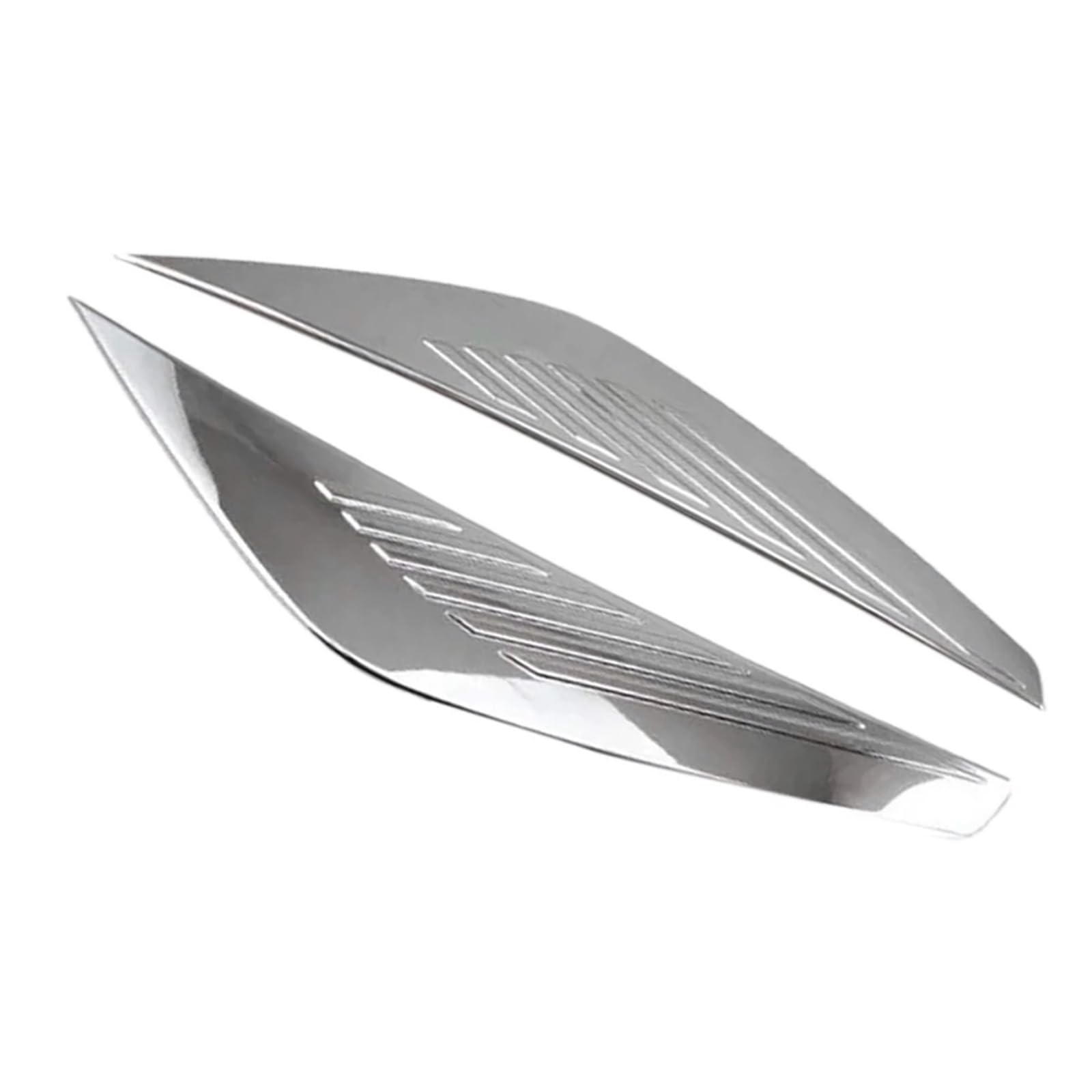 Samochód ABS chromowana przednia płyta osłona reflektora reflektor lampa powieka brwi wykończenia pasuje do Ford Escape Kuga 2017-2018 Brwi reflektorów samochodowych