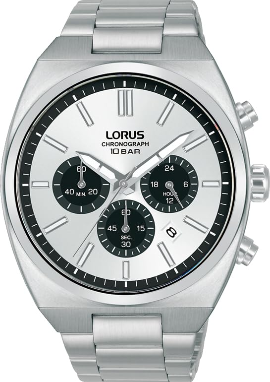 Lorus Reloj Analógico de Cuarzo para Hombre con Pulsera de Metal, P