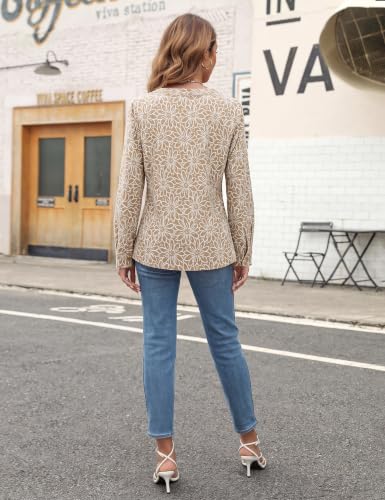Image of Blooming Jelly Women's Long Sleeve Blouses Dressy Casual Business Work Tops