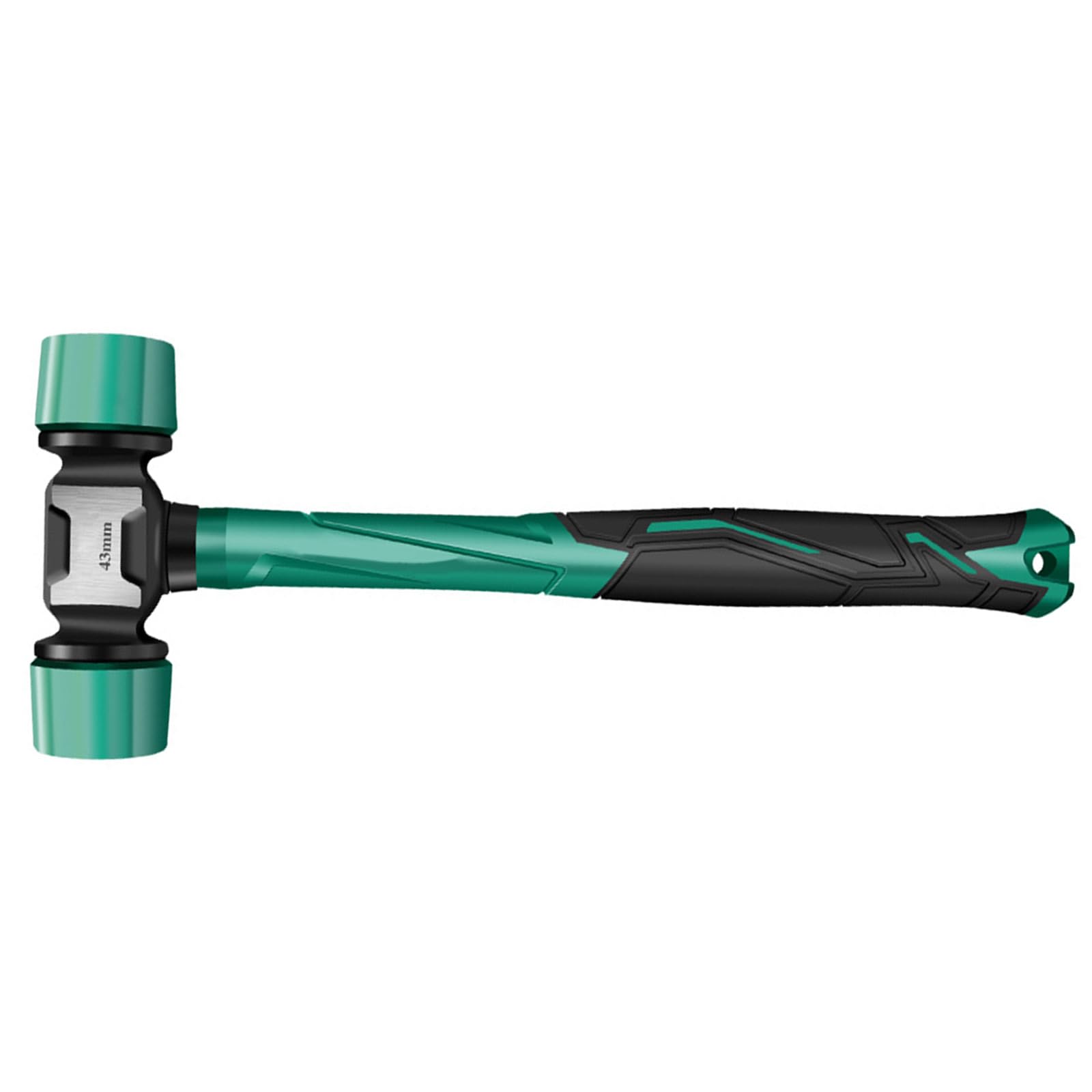 Ergonomic Floor Tapping Installation Miniature Hammer Multifunction Professional Fit for Watch Repair Hardware Tool Antivibration Rubber Hammer