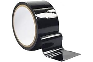 AKStore Fetish SM Adult Toy Electrostatic Bondage Tape (Black)