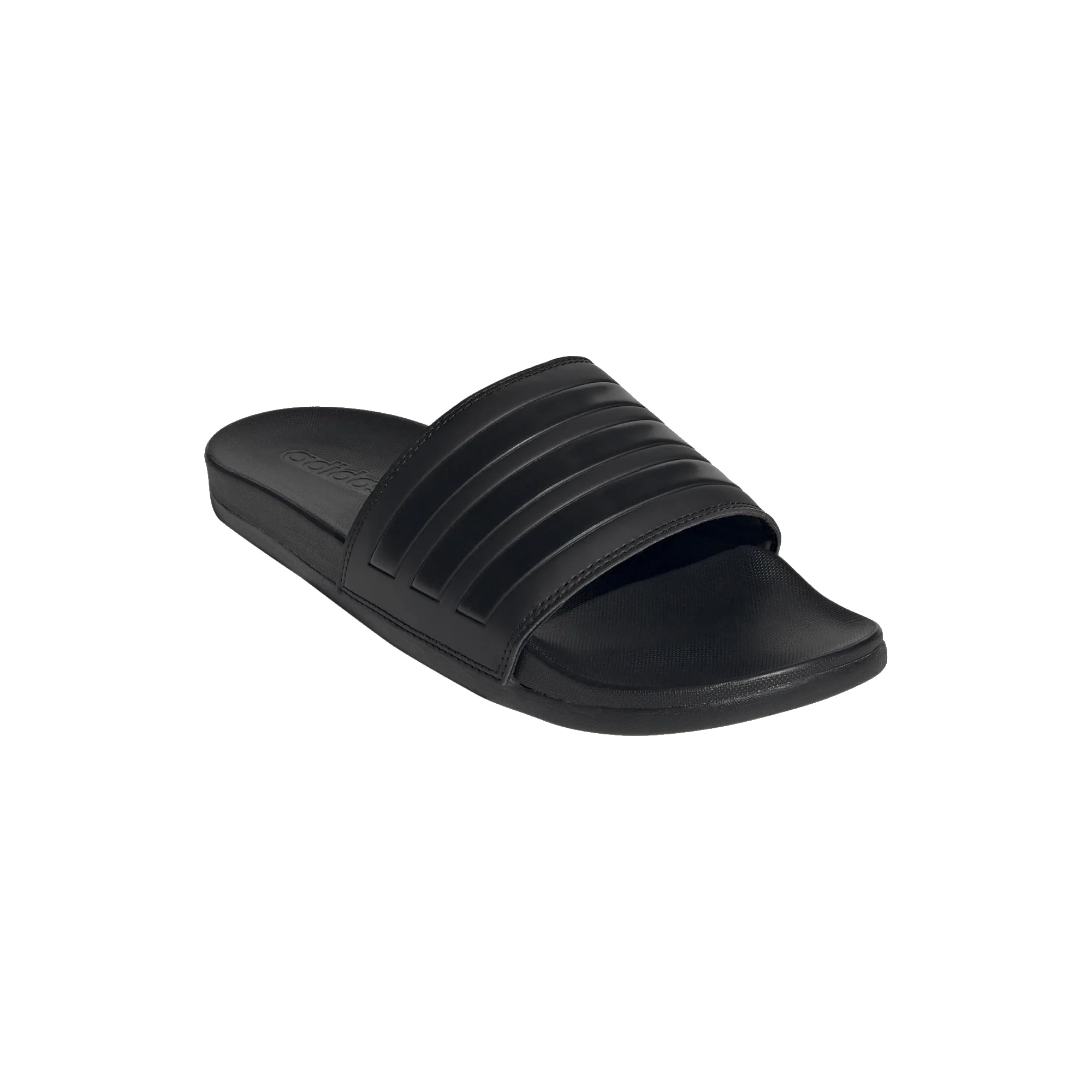 adidas Comfort Adiletten Badelatschen (black/black, EU Schuhgrößensystem, Erwachsene, Numerisch, M, 42)