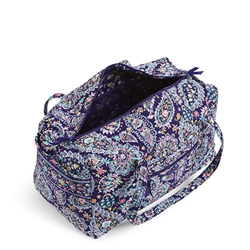 Vera Bradley Women's Signature Cotton Large Travel Duffel Bag, French Paisley, One Size