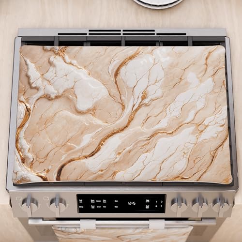 🎨 Caratteristiche Uniche - Il Coprifornelli Marblelized è perfetto per aggiungere un tocco di eleganza marmorea alla tua cucina. Con le sue dimensioni di 50x70 cm, è ideale per valorizzare il piano cottura in ogni occasione, sia per un uso quotidiano che per eventi speciali.