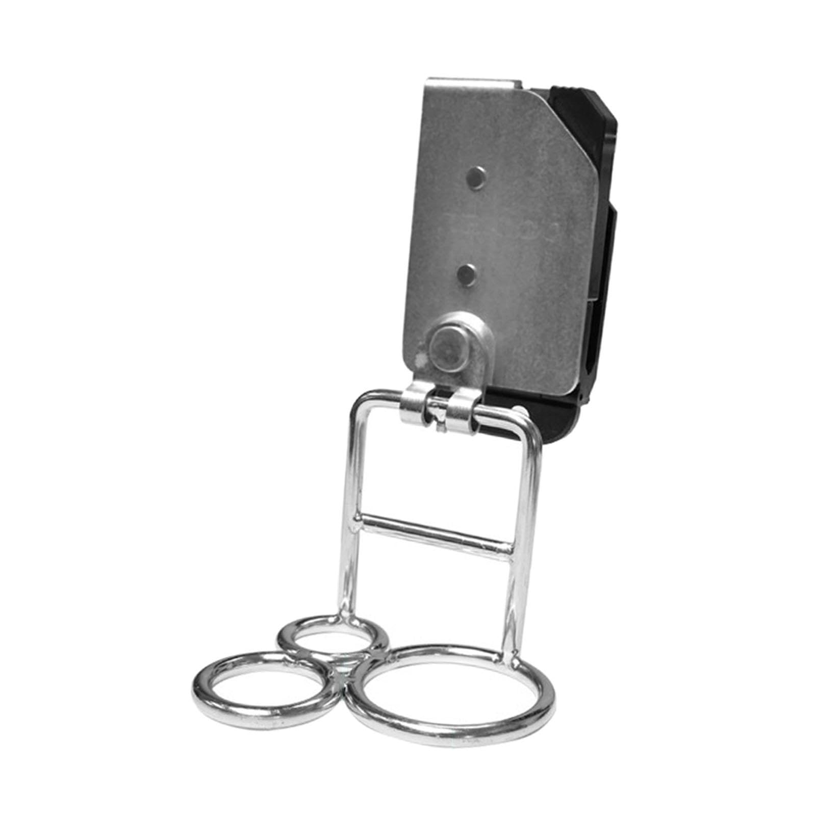 Portaherramientas de Cintura Giratorio de Metal con Liberación Rápida Holster para Martillo Clip para Hacha Y Llaves Gancho Multifuncional Adecuado Pa, Style B