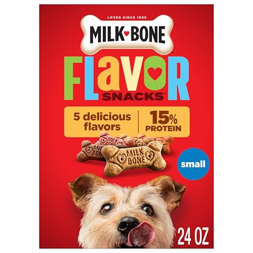 Milk-Bone Flavor Snacks Small Dog Biscuits...