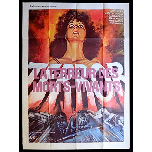 Mauvais Genres TERROR French Movie Poster 47x63-1978 - Norman J. Warren, John Nolan