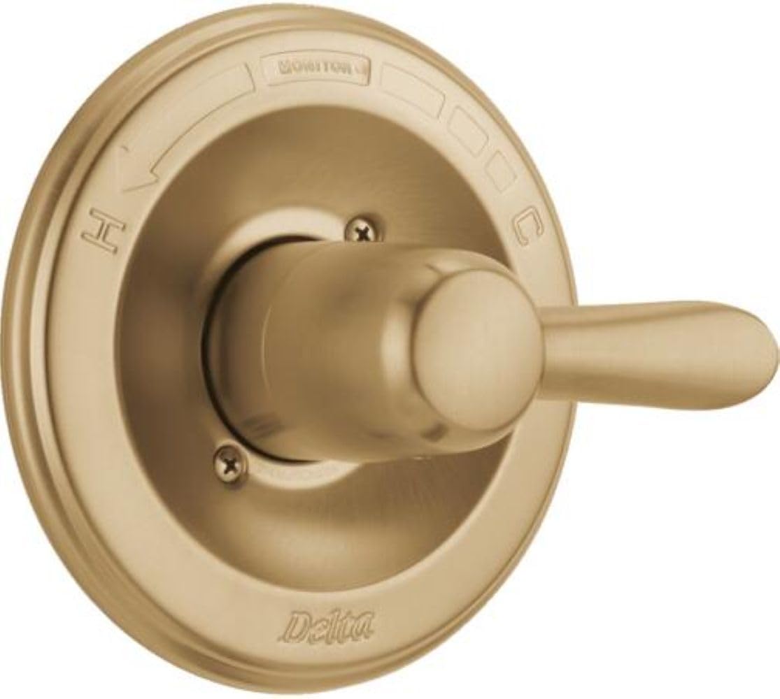 Delta Faucet T14038-CZ Lahara Monitor 14 Series Valve Trim Only, Champagne Bronze โ image 1