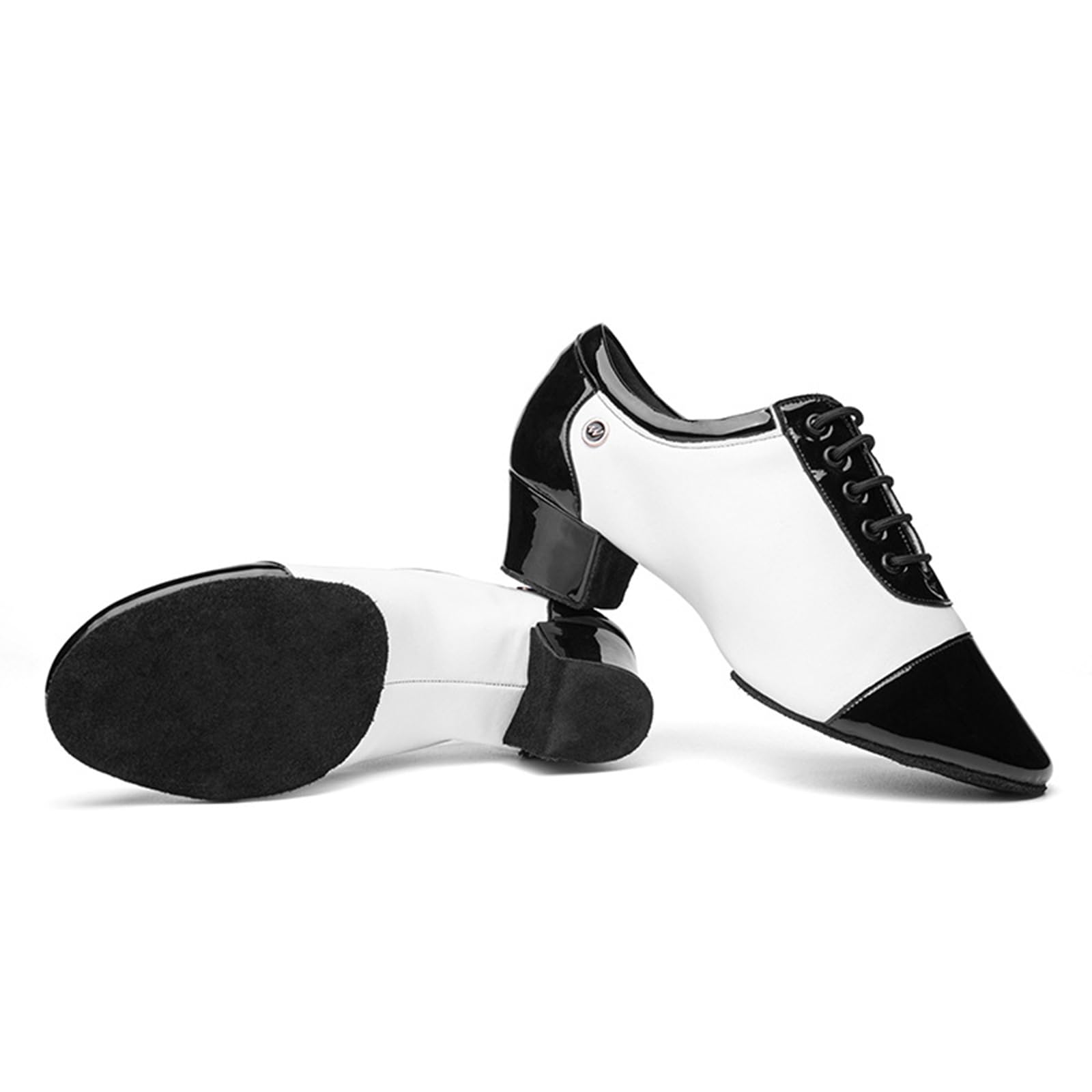 Uomini Ballroom Sneakers,Scarpe Ballo Uomo Salsa,Scarpe Ballo Latino Uomo Stringate Tango,Morbido E Resistente alla Flessione,Adatto per Latino,Salsa,Tango,Jazz,Moderno