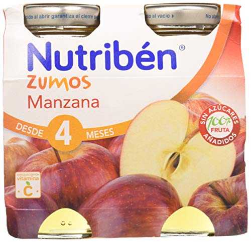 Nutribén Zumo Manzana - 6 Bipack (12x130ml) 12 Unidades 1560 ml