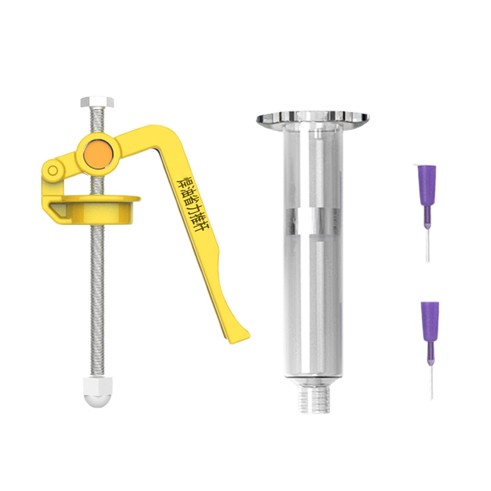 Solder Paste Extruder - Precision Solder Flux Extruder - Handheld Needle Solder Paste Dispenser - Welding Oil Propulsion Tool - Manual Booster Propulsion Tool For Circuit Boards
