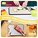 Titanium Cutting Board for Kitchen, Cutting Board Double Sided Food Grade, Pure Titanium/PP, Easy to Clean Large Size 16”×11”