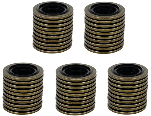 Image of 50PCS M16 Self-Centered Bonded Seal Oil Washers Gasket, Engine Oil Crush Washers Drain Plug Gaskets by Dsnaduo