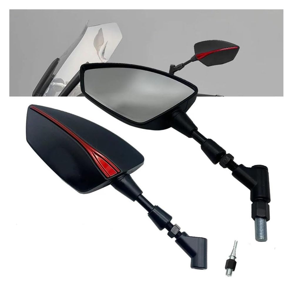 Specchietti Retrovisori Moto per Suzuki GSX-S GSXS 125 150 750 1000/F/ABS GSX-S125 GSX-S750 GSX-S1000, Laterali Specchietto Retrovisore, Laterale Specchietti Regolabile Moto Accessori,Blue