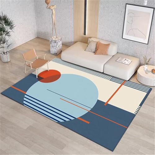 Tapis déco moderne 50x80cm de qualité supérieure pour salon - 2