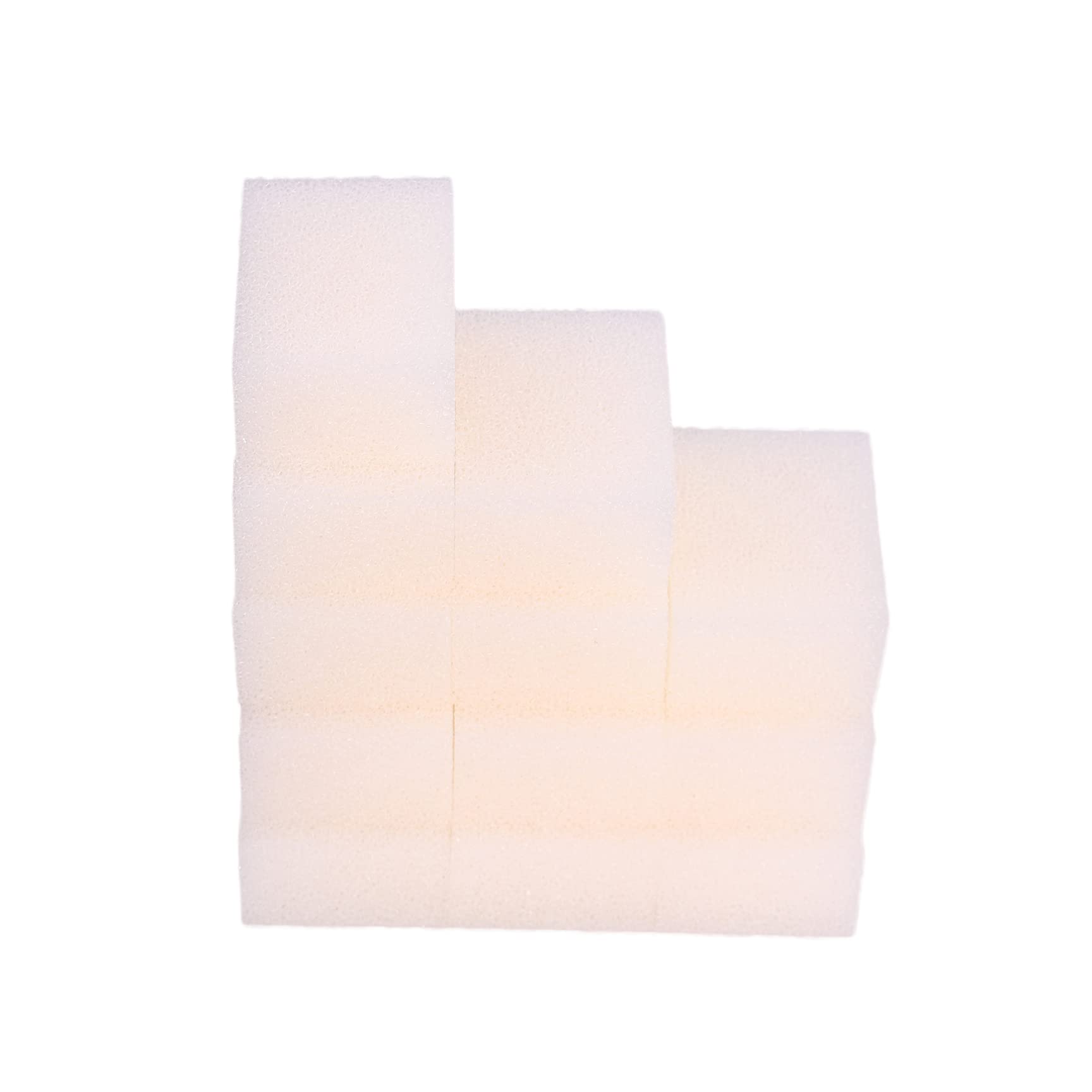 INGVIEE Pack of 12 Compatible Cartridge Filter Foam Fit for Eheim 2615060 Pickup 45 2006 Aquarium Filter