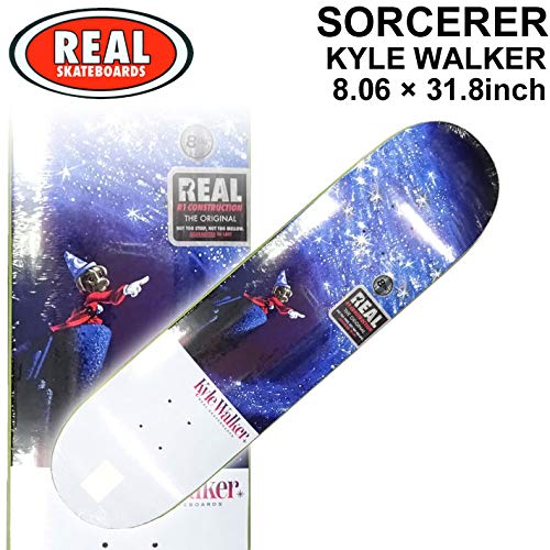 Amazon.co.jp: REAL リアル スケートボード デッキ SORCERER KYLE