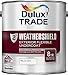 Price comparison product image Dulux Trade Weathershield Undercoat Brilliant White 2.5 Litres