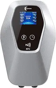 Coletek, Carregador AC para carro eletrico, EV-07BKW, Basic 7KW, TIPO 2, 220v, 32A, cabo de 5 metros
