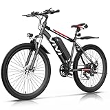 Vivi Electric Bike for Adults 26 Inch 780W Peak Ebike for Adults Removable 48V Battery, Electric Mountain Bike 21 Speed Gears, Electric Bicycle 50 Miles/Pedal Assist, SGS Certified to UL2849