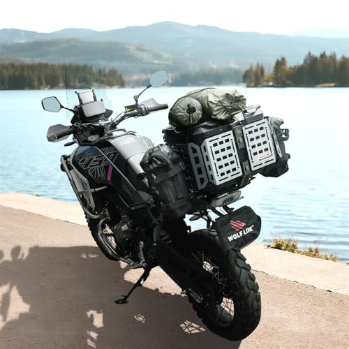 WOLFLINEMOTO Motorcycle Top Case 45L