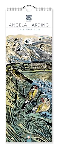 Angela Harding Slim Calendar 2026 (Art Calendar)