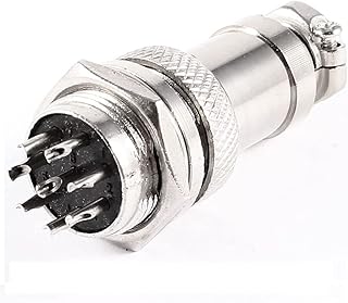 GX16-8 Pole Metal Male Female Panel Connector