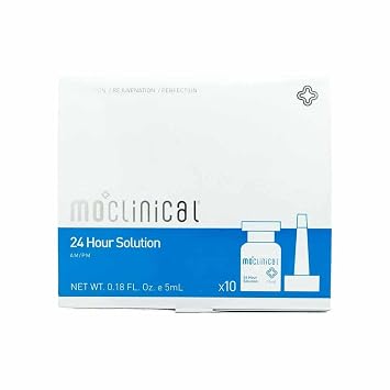 24 Hour Solution 24 Hour Repair Solution for All Skin Types, 10 Vials, 5 ml Each Vial