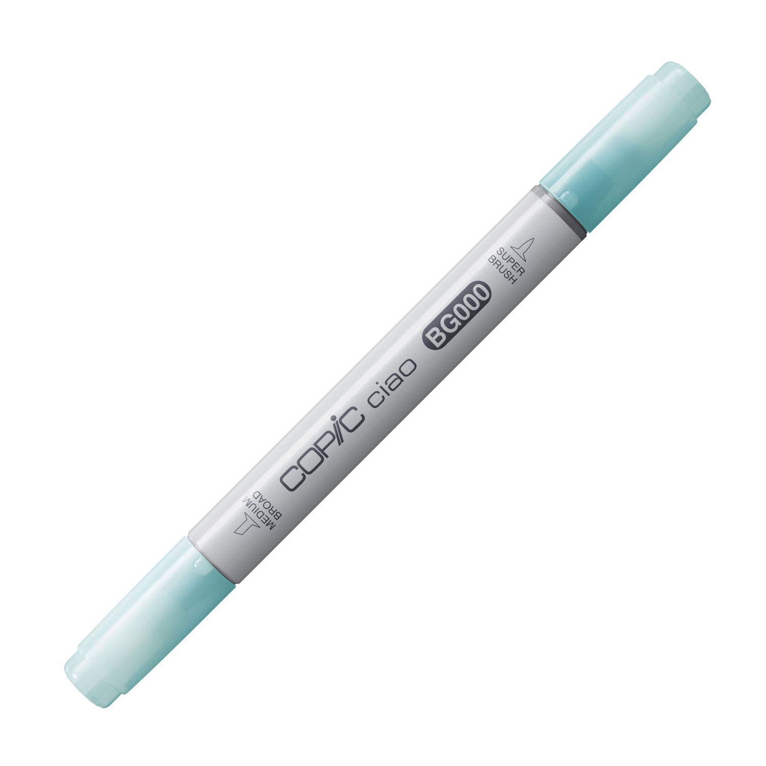 Copic Ciao Coloured Marker Pen - (BG-000) Pale Aqua, For Art & Crafts, Colouring, Graphics, Highlighter, Design, Anime, Professional & Beginners, Art Supplies & Colouring Books
