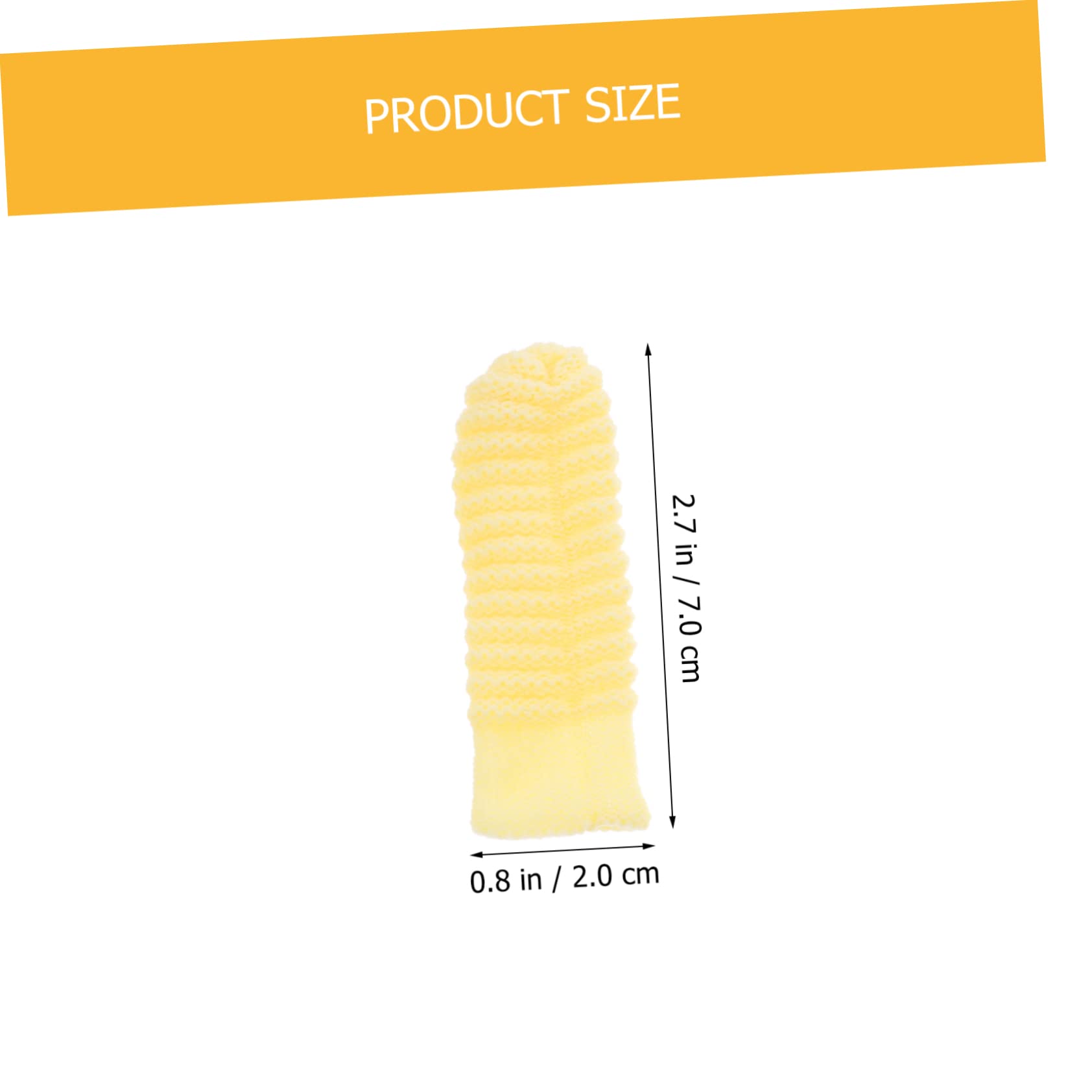 COSMEVIVI Effective Dog Cat Care 10pcs Finger Toothbrush and Tartar Elimination Brush for Pets