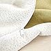 [2-Pack] DreamyPanda Toddler Bed Rail Bumper/Foam Guard for Bed - Large - Side Rail with Bamboo Cover - Pillow Pad for Toddlers, Kids [White Bamboo]