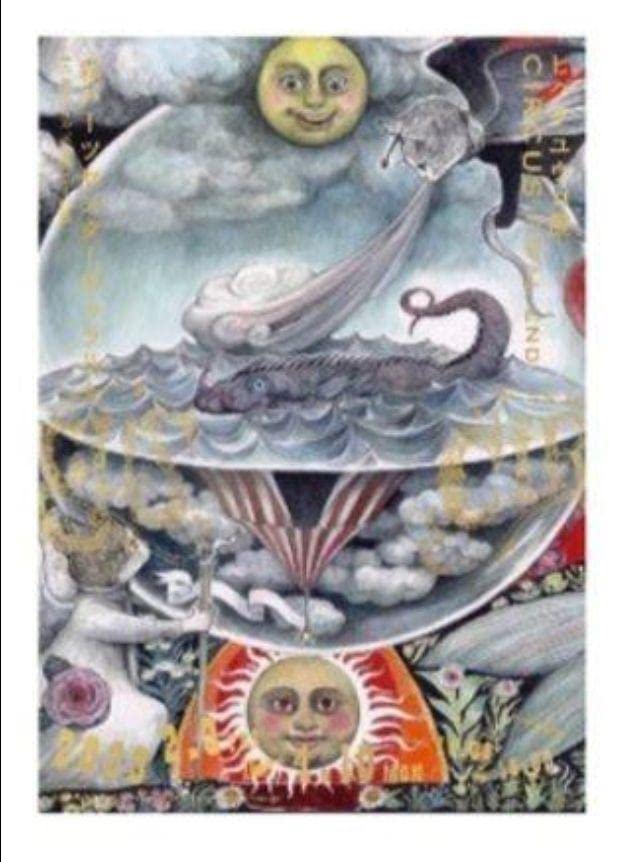 Amazon.co.jp: CIRCUS展cafe限定ヒグチユウコ B1ポスター＆3種の