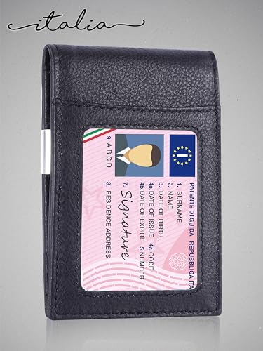 CALGARI® Italian Luxury Leather Wallets For Men | Money Clip3