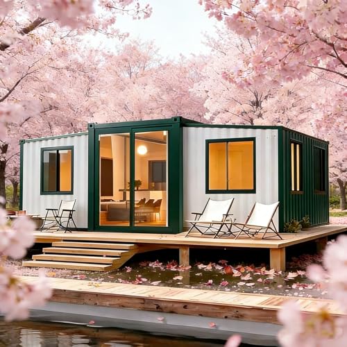 Portable Expandable Home 20ft/30ft/40ft Modular Prefab Cabin House Luxury Detachable