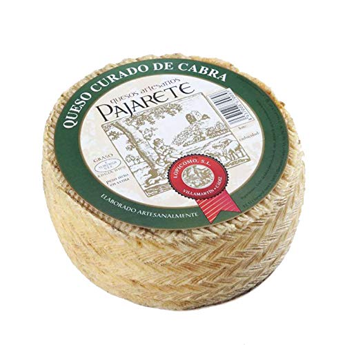 Queso Curado de Cabra de 2800 gr - D.O. Sierra de Cadiz - Pajarete (Pack de 1 Pieza)