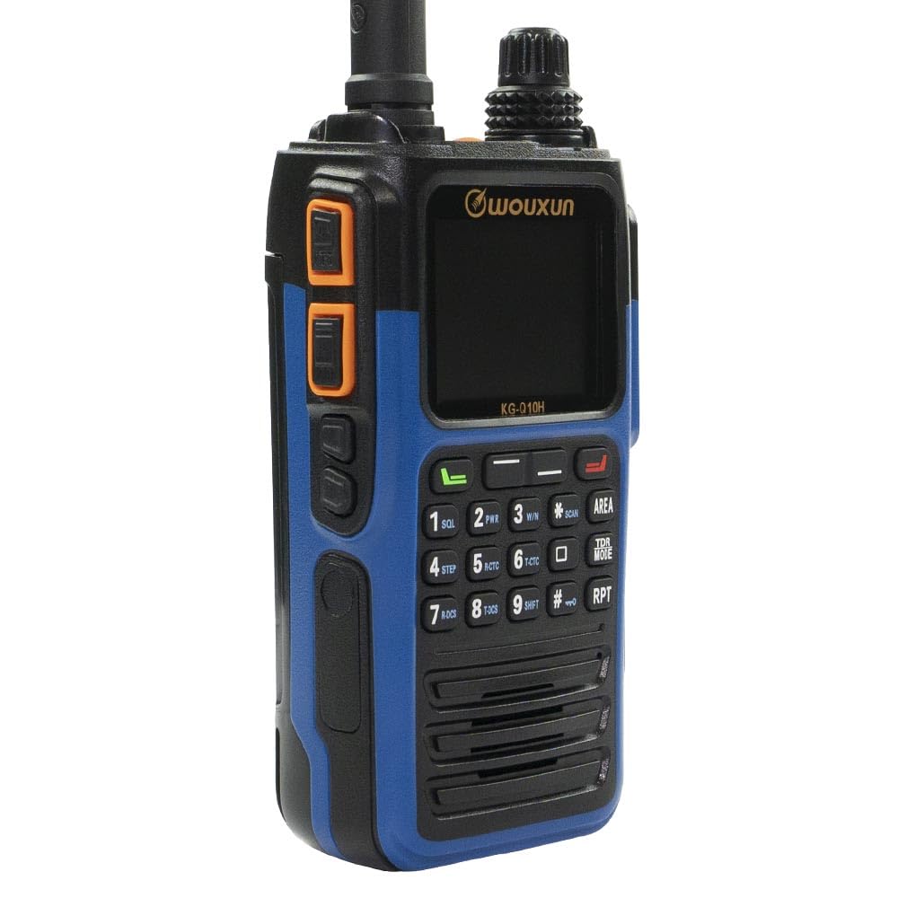 Wouxun KG-Q10H Quad Band Handheld Amateur Radio (Blue)