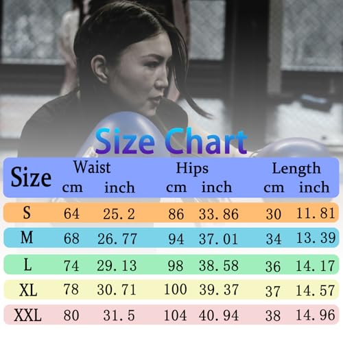 Womens 2 in 1 Running Shorts with One Side Pockets Double Layer Quick Drying Lightweight Activewear Shorts for Workout Sport Training Jogging Gym - Image 3