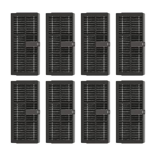 (8 Pack) L10S Ultra Gen 2 Replacement HEPA Filter for Dreame L10S Ultra Gen 2/ L10s Pro Ultra Heat/ L40 Ultra/ X40 Ultra/ X30 Ultra Robot Vacuum Cleaner, Filters Replacement Parts Accessories