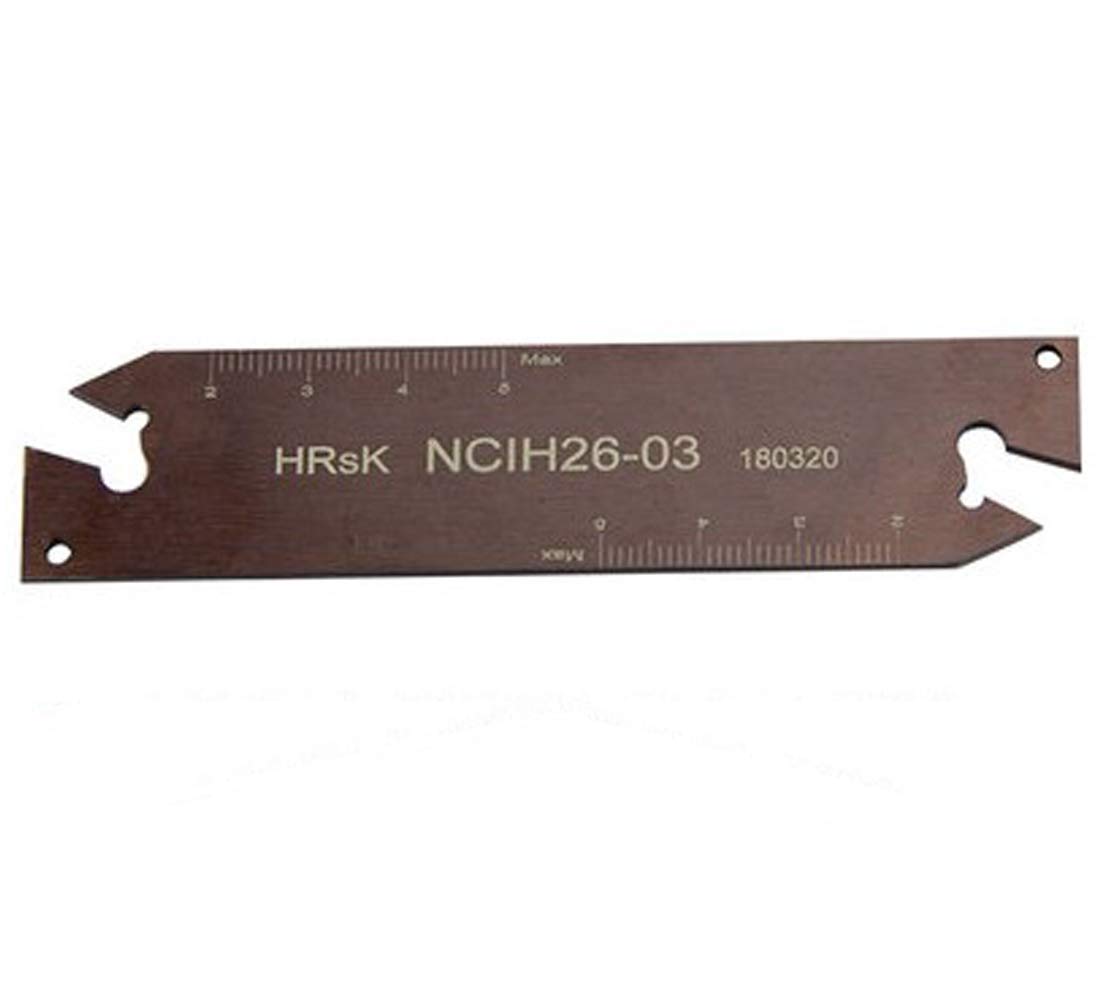 NCIH26-3 Positive Stop Adjustable Blade for Self Lock Cut Off GTN 3 Inserts