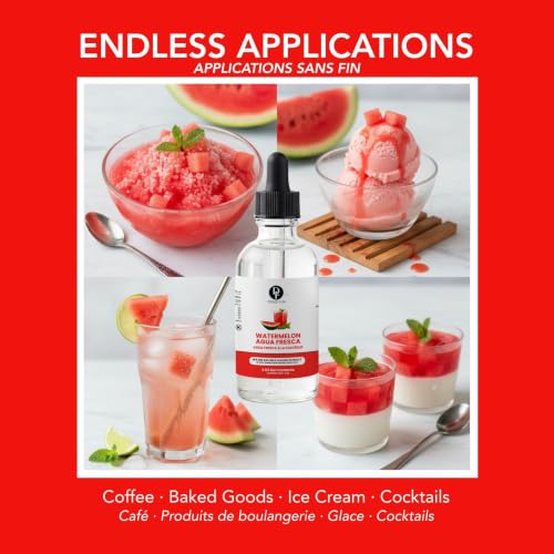 Image of Dolce Flav Watermelon Extract, Agua Fresca, for Drinks, 2oz